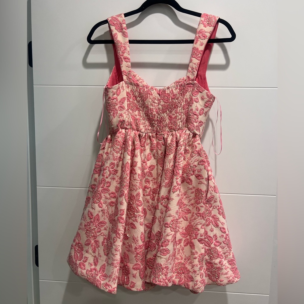 Pink mini corset dress ANNABELLE size medium NWT - Picture 1 of 4